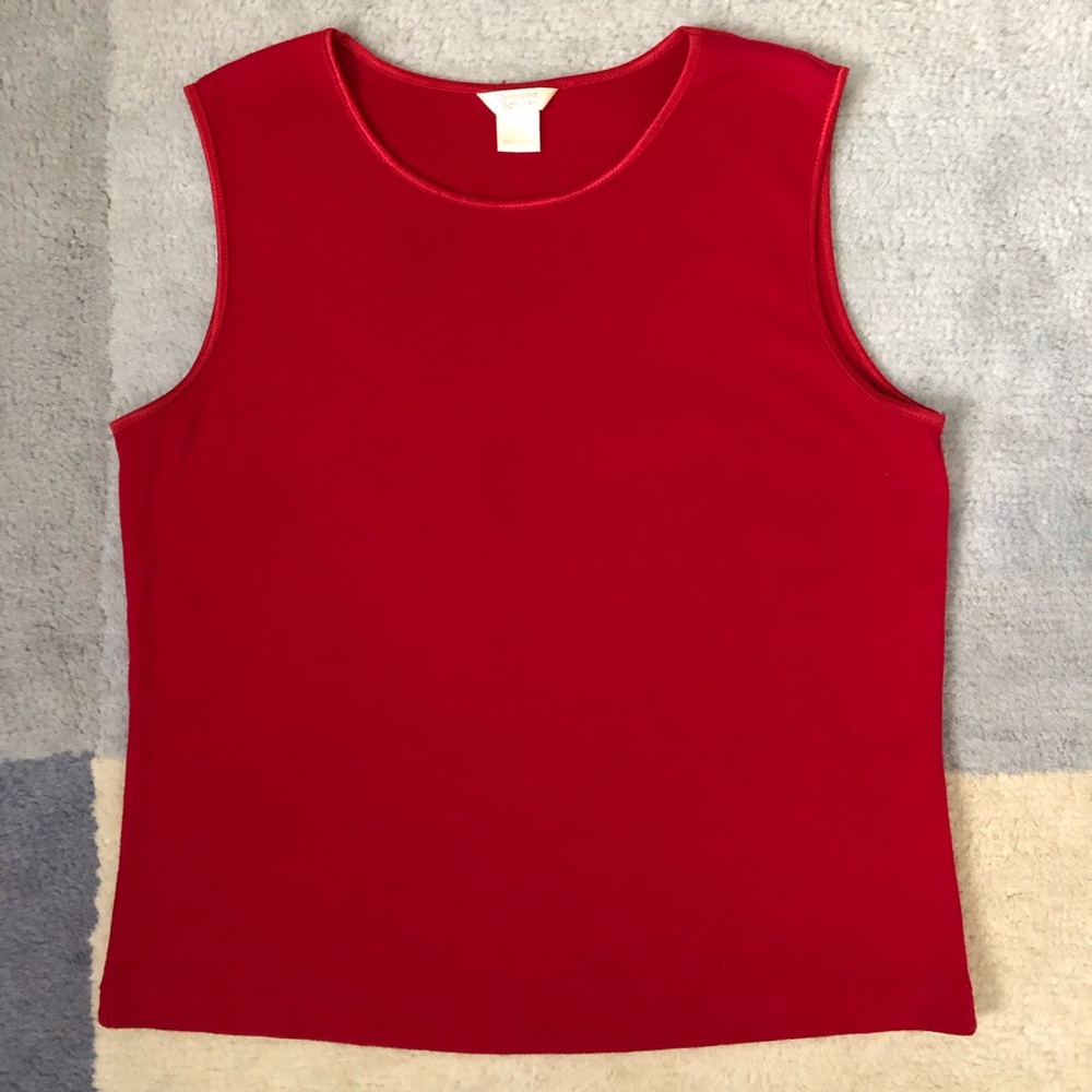 Smart Christopher & Banks soft scoop-neck tank